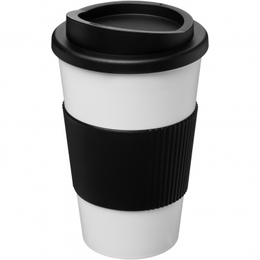 Logo trade promotional gifts picture of: Americano® 350 ml insulated tumbler with grip